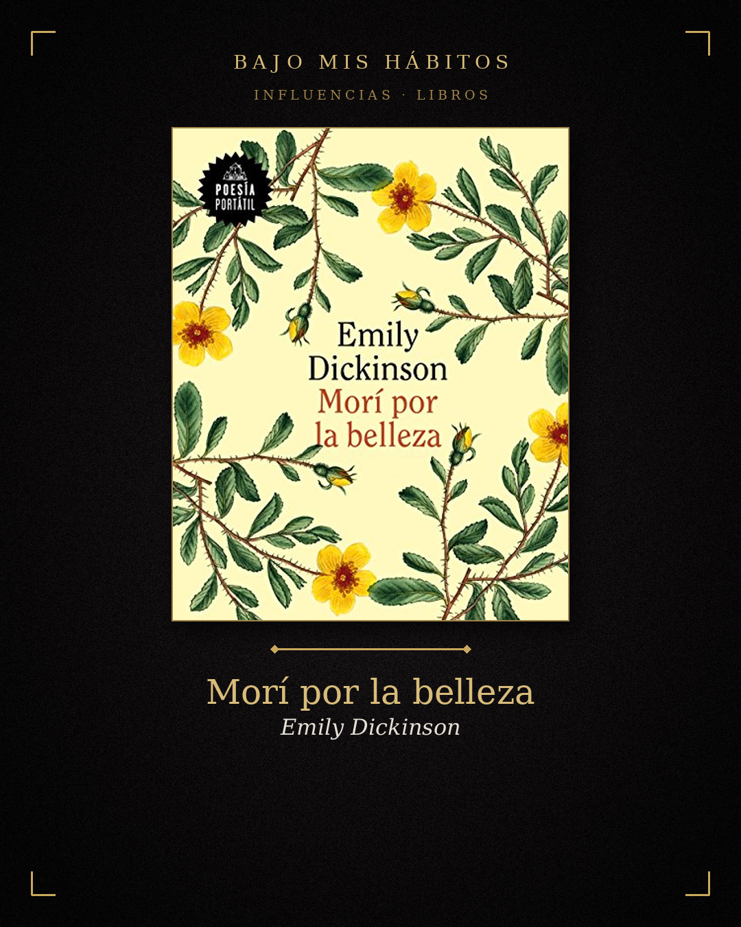 Influencia del poemario — libros